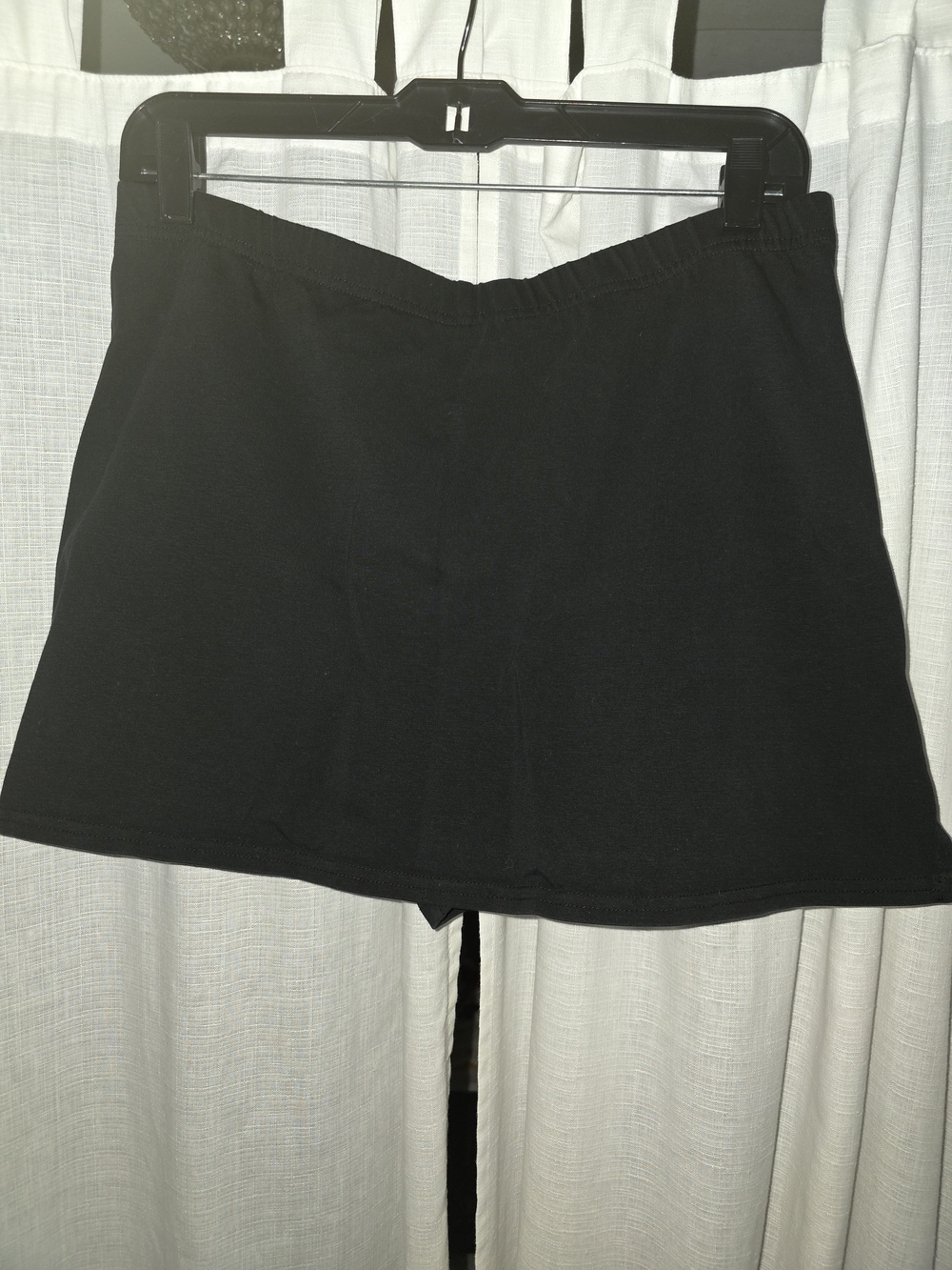 Chasse Black Cheer Skirt With Shorts Under Junior Sz XL